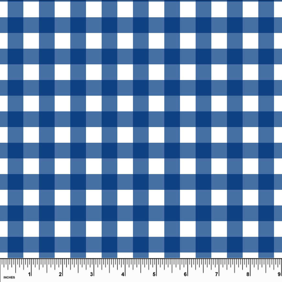 Royal Blue Gingham UV 50 H2O Mocc