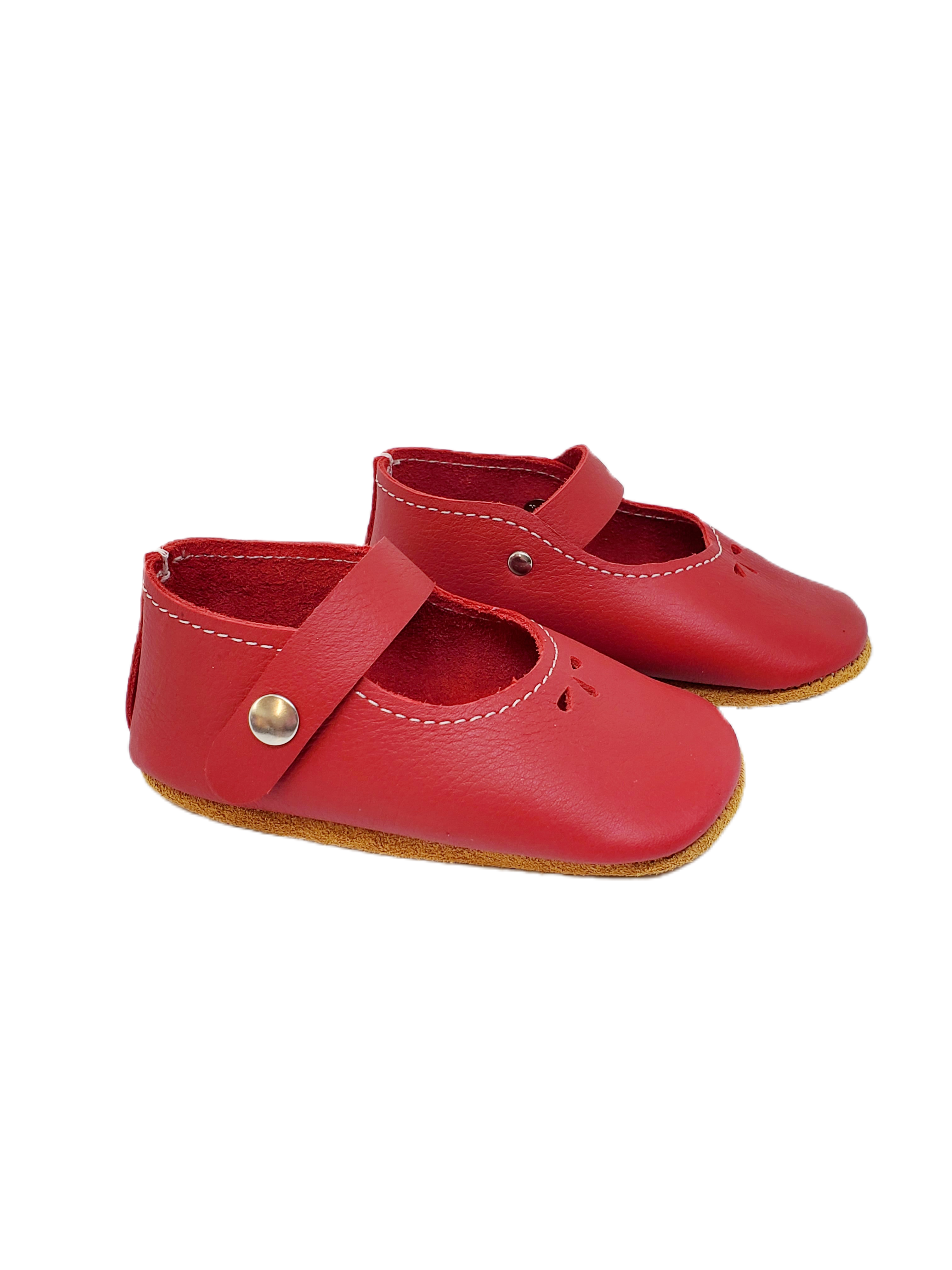 Christmas Red Mary Janes