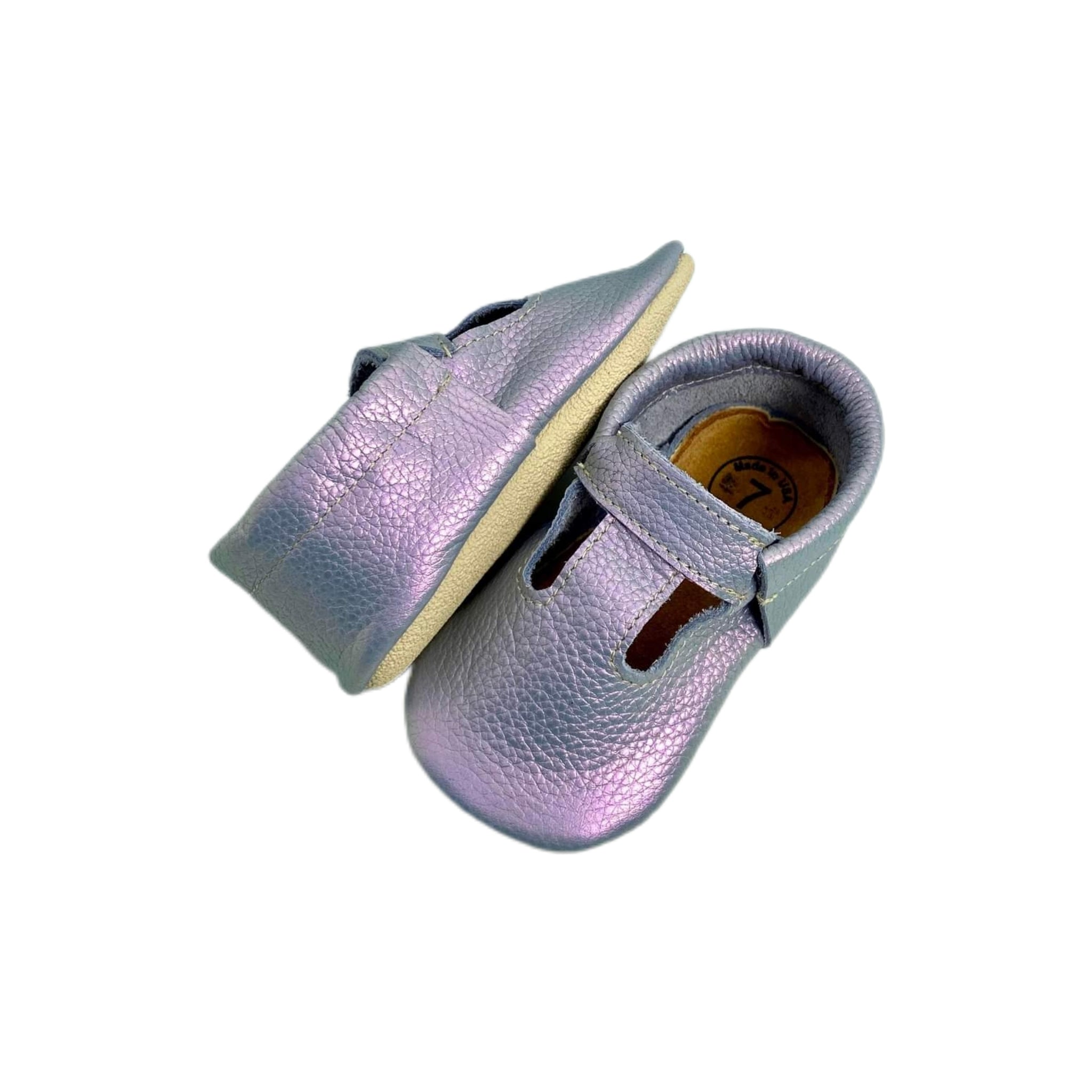 Lavender Iridescent T-loafer