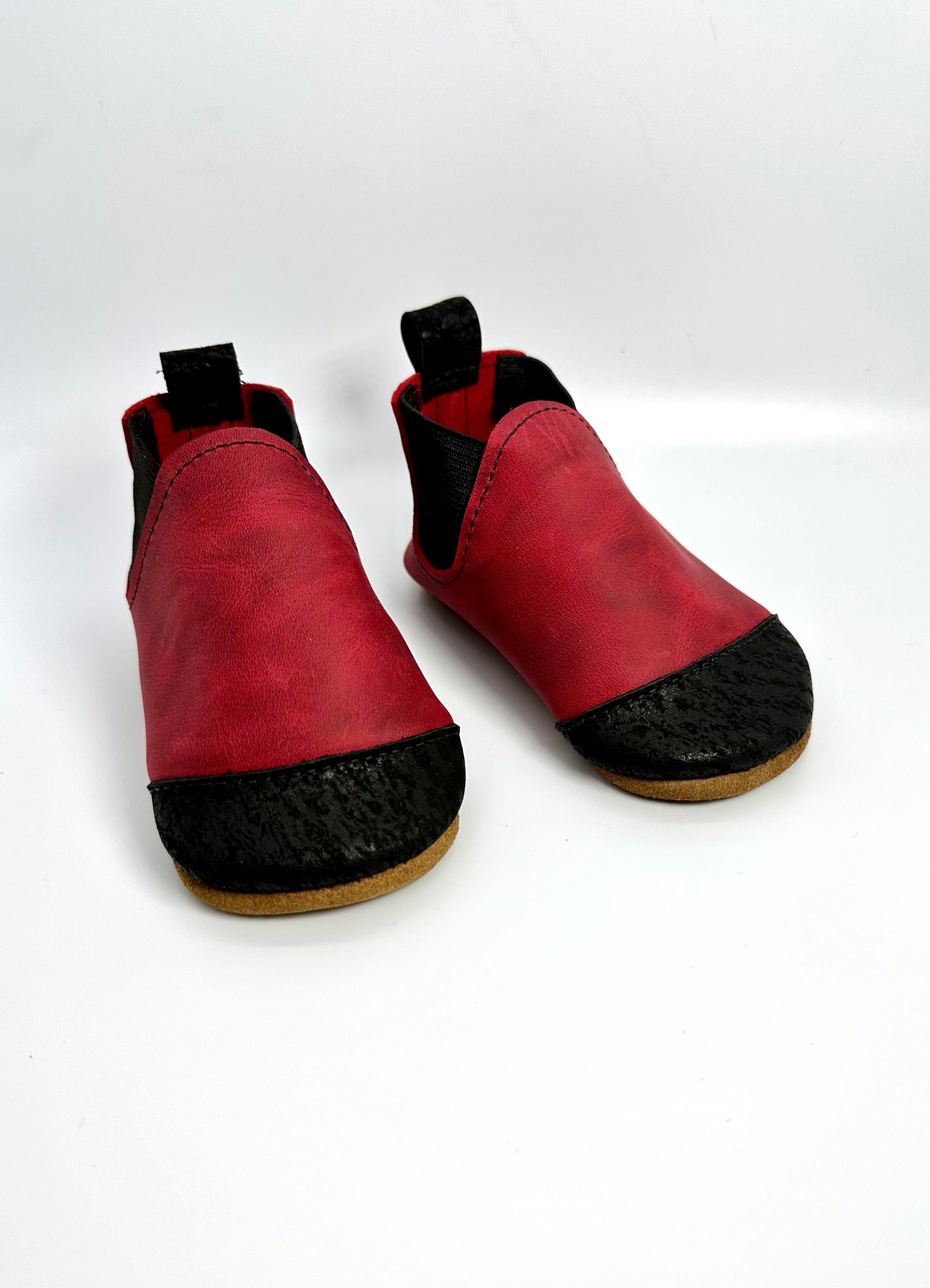 Inferno Red Chelsea Boots s6