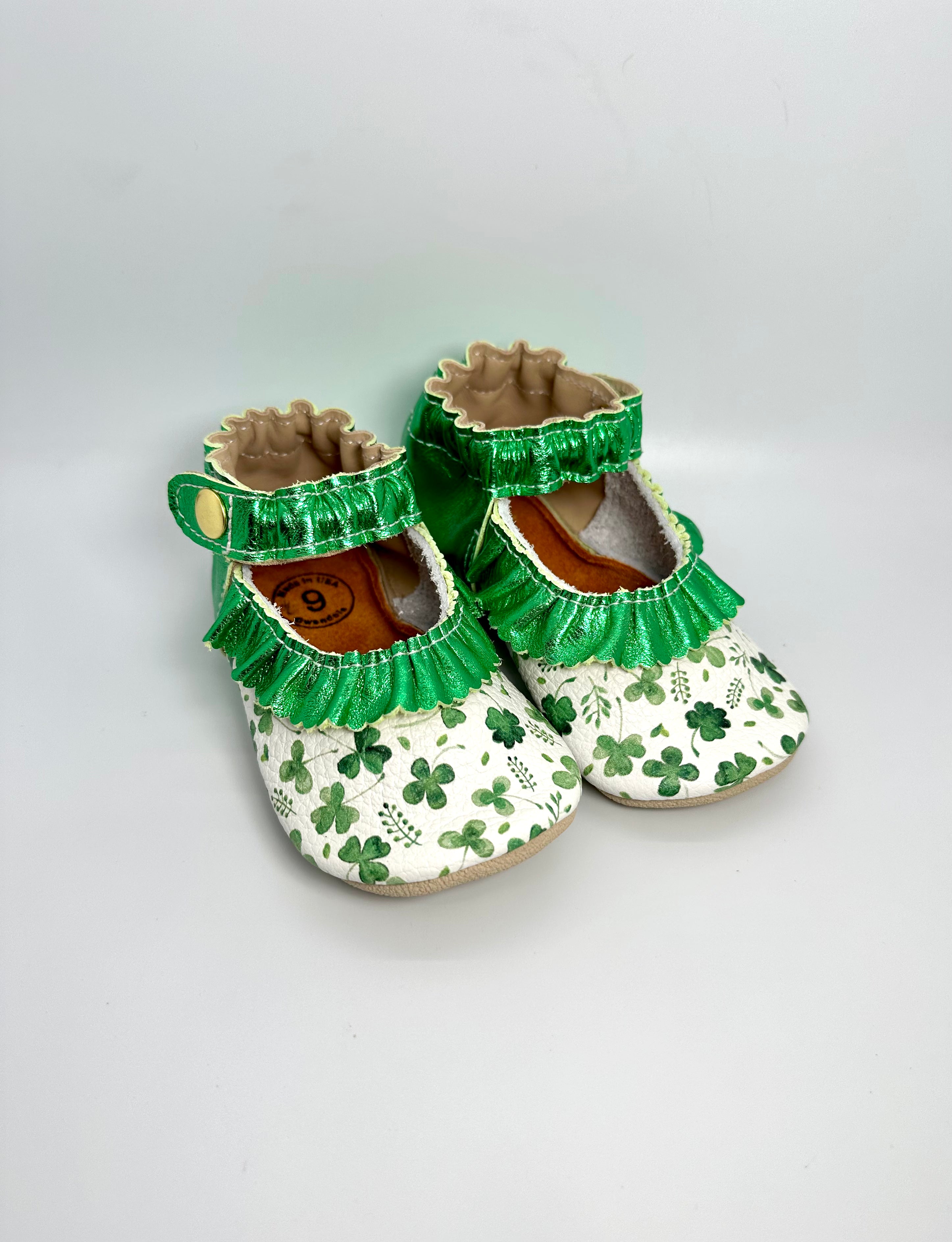 Clover Kelly Metallic Evie Janes