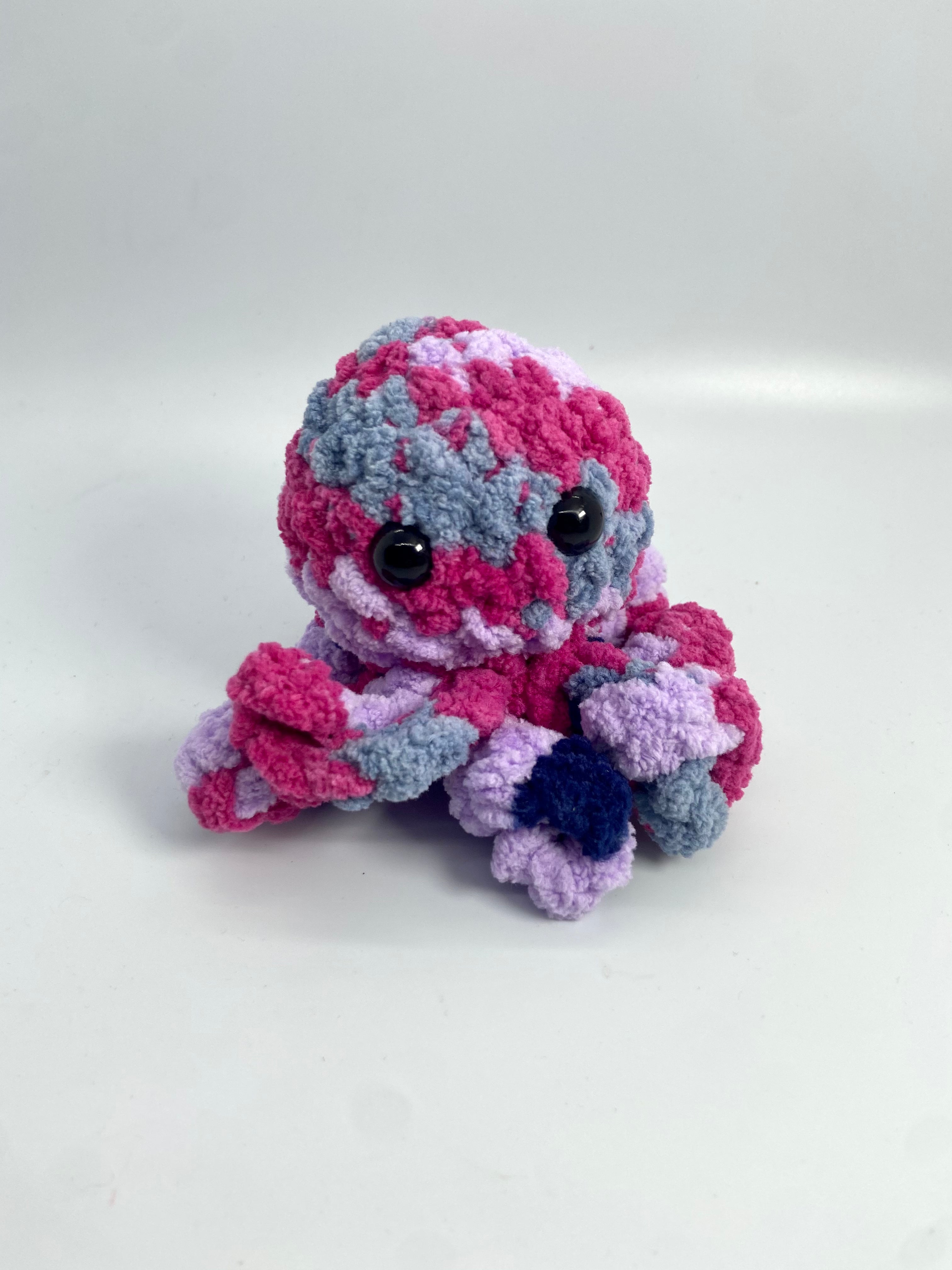 RTS Octopus Stuffie Magenta