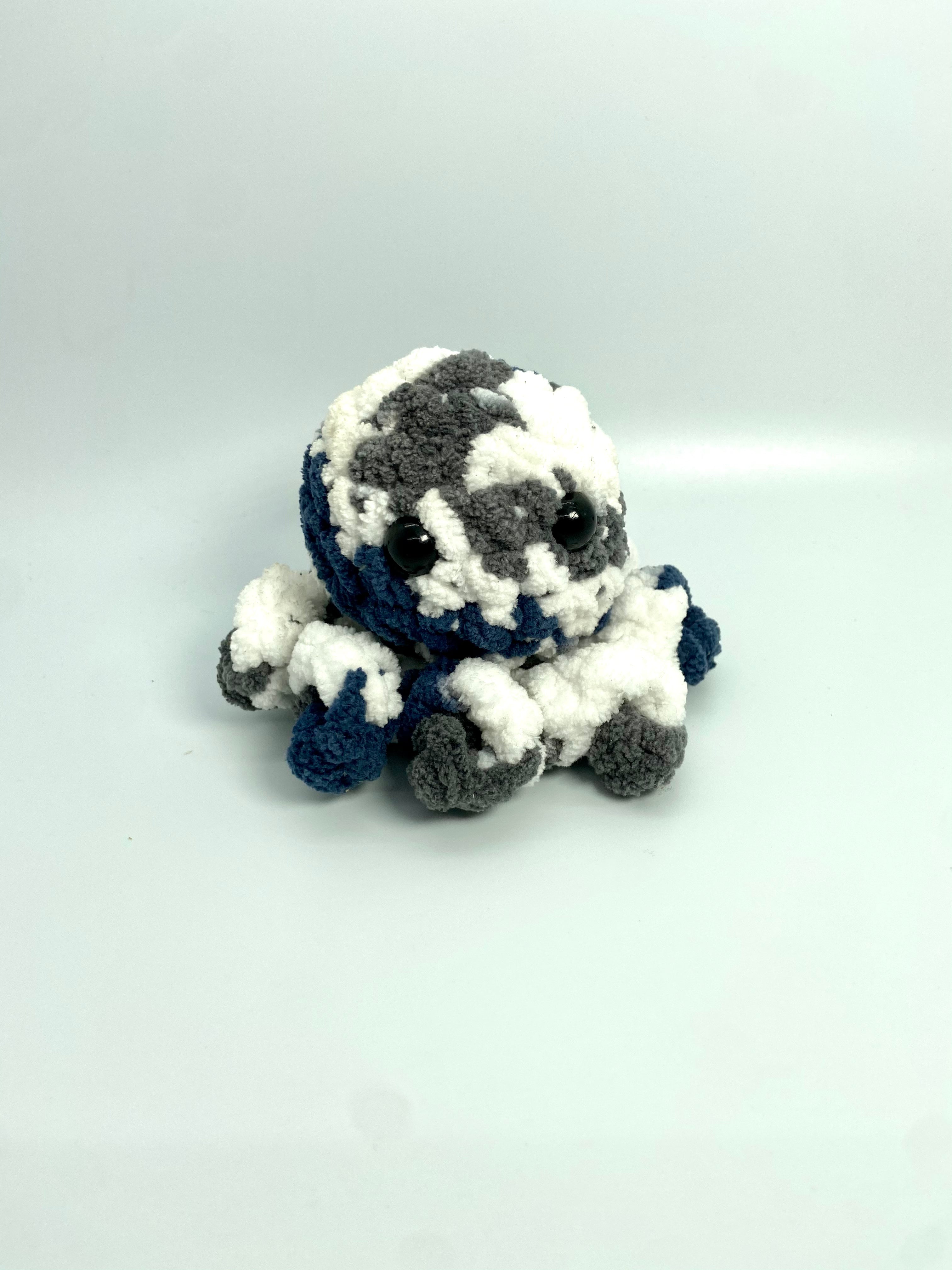 RTS Octopus Stuffie Navy