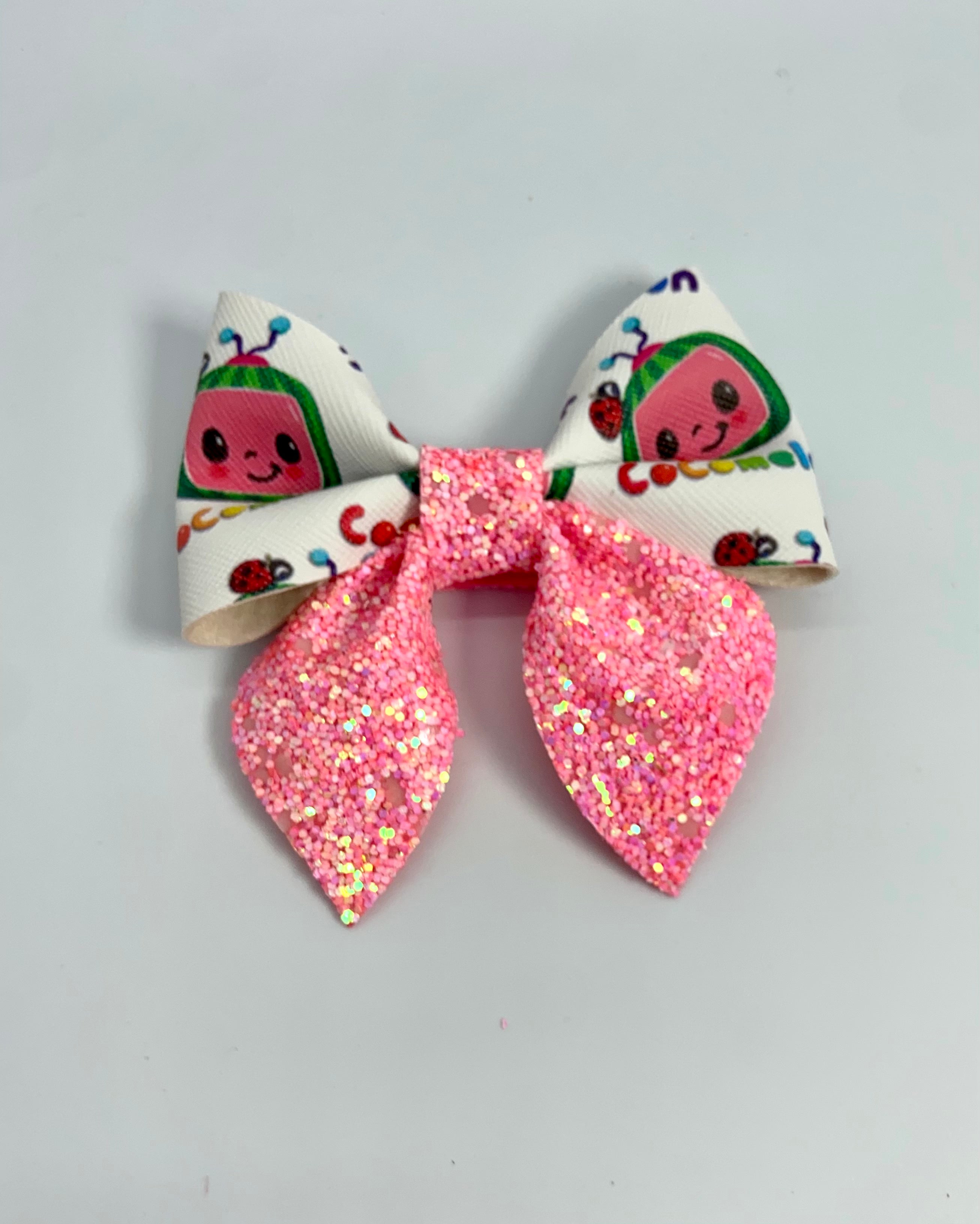 RTS Cocomelon Sparkle Ladylike Bow Nylon